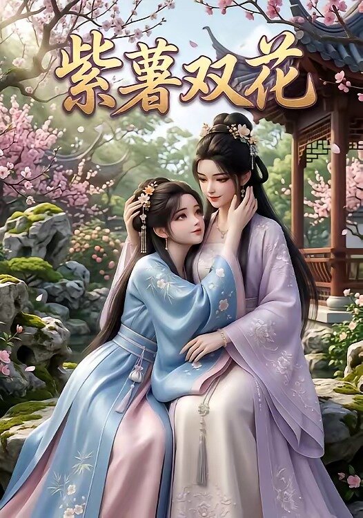 紫薯双花海报