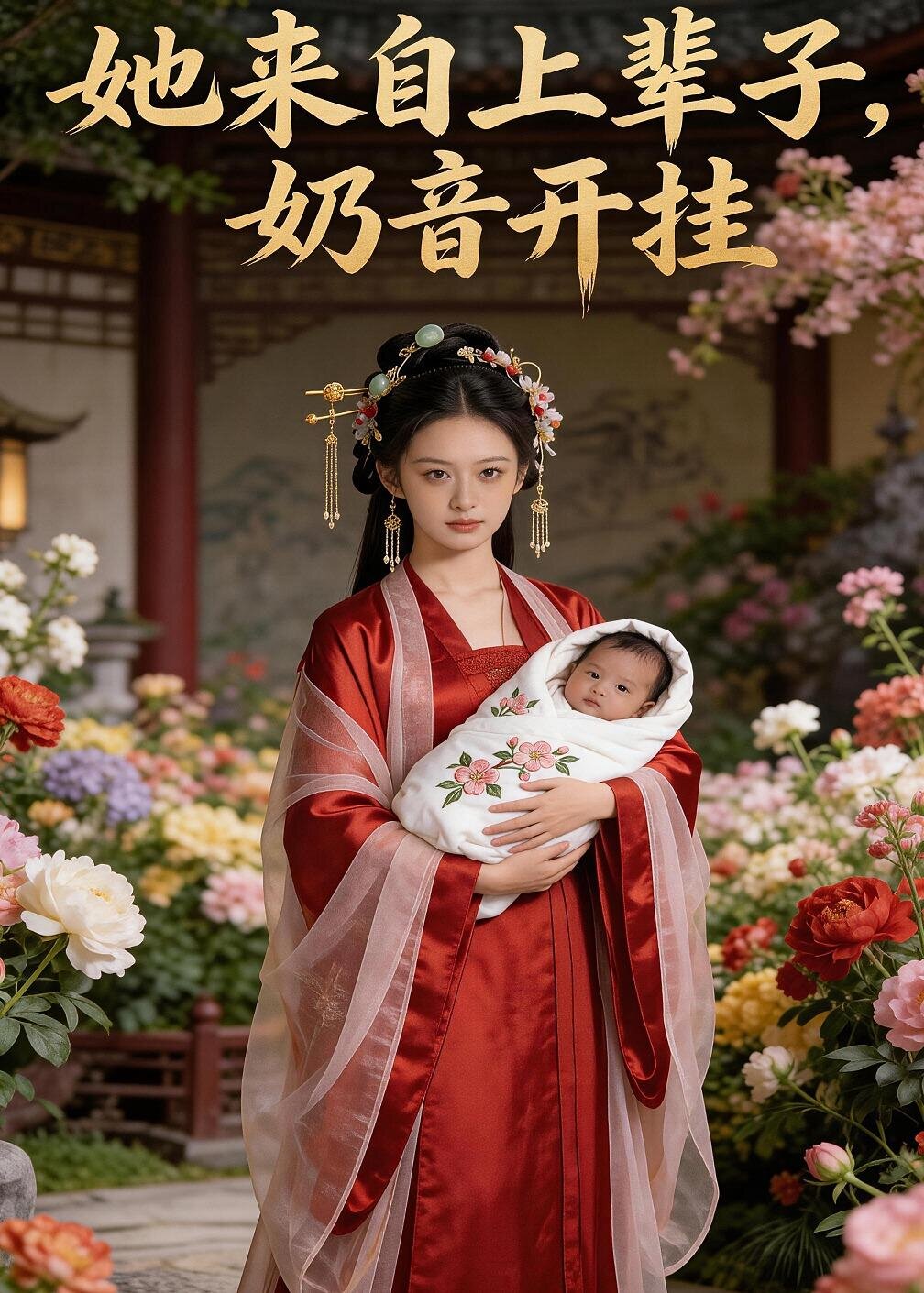 她来自上辈子，奶音开挂海报